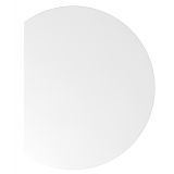 Ansatztisch 80 x 100 cm | Weiß classic | Stützfuß graphit Ansatztisch 80 x 100 cm | Weiß classic | Stützfuß graphit