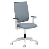 Bürostuhl Drehstuhl EVO | optionale Armlehnen | Bezug Blue Chalk Bürostuhl Drehstuhl EVO | optionale Armlehnen | Bezug Blue Chalk