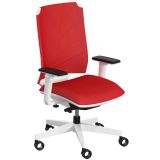 Bürostuhl Drehstuhl LEAF | Bezug Calypso Red Bürostuhl Drehstuhl LEAF | Bezug Calypso Red
