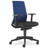 Bürostuhl Drehstuhl LOOK | Rückenbezug Royal Blue Bürostuhl Drehstuhl LOOK | Rückenbezug Royal Blue