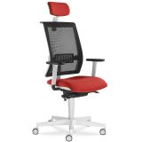Bürostuhl Drehstuhl LYRA | Sitzbezug Salsa Red Bürostuhl Drehstuhl LYRA | Sitzbezug Salsa Red
