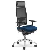 B�rostuhl Drehstuhl STRIKE | inklusive 4D Armlehnen | Bezug Oxford Blue