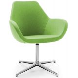 Besuchersessel Konferenzstuhl CLUB | Gestell chrom | Stoff Lime Green Besuchersessel Konferenzstuhl CLUB | Gestell chrom | Stoff Lime Green