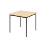 Besuchertisch LIGHT | 80 x 80 cm | Ahorn