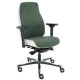 B�rostuhl Drehstuhl THERAPOD X2 | Bezug Olive/Hellgrau