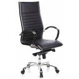 Chefsessel Ledersessel EVEREST | Echtleder schwarz