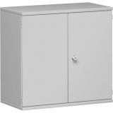 Fl�gelt�renschrank 2 OH STYLE | 80 cm breit | Korpus Hellgrau | Front Hellgrau