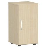 Flügeltürenschrank 2 Ordnerhöhen LIFE | 40 cm breit | Ahorn hell Flügeltürenschrank 2 Ordnerhöhen LIFE | 40 cm breit | Ahorn hell