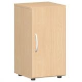 Flügeltürenschrank 2 Ordnerhöhen LIFE | 40 cm breit | Buche Natur Flügeltürenschrank 2 Ordnerhöhen LIFE | 40 cm breit | Buche Natur