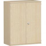 Fl�gelt�renschrank 3 OH STYLE | 100 cm breit | Korpus Ahorn hell | Front Ahorn hell