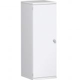 Fl�gelt�renschrank 3 OH STYLE | 40 cm breit | Korpus Wei� | Front Wei�