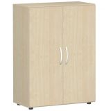Flügeltürenschrank 3 Ordnerhöhen LIFE | 80 cm breit | Ahorn hell Flügeltürenschrank 3 Ordnerhöhen LIFE | 80 cm breit | Ahorn hell