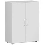 Flügeltürenschrank 3 Ordnerhöhen LIFE | 80 cm breit | Hellgrau Flügeltürenschrank 3 Ordnerhöhen LIFE | 80 cm breit | Hellgrau