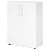 Flügeltürenschrank 3OH SMART | 80 cm breit | Korpus Weiß | Front Weiß Flügeltürenschrank 3OH SMART | 80 cm breit | Korpus Weiß | Front Weiß