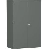 Fl�gelt�renschrank 5 OH STYLE | 120 cm breit | Korpus Graphit | Front Graphit