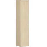 Fl�gelt�renschrank 5 OH STYLE | 40 cm breit | Korpus Ahorn hell | Front Ahorn hell
