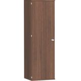 Fl�gelt�renschrank 5 OH STYLE | 60 cm breit | Korpus Nussbaum | Front Nussbaum