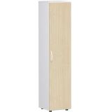 Flügeltürenschrank 5 Ordnerhöhen LIFE | 40 cm breit | Weiss / Ahorn hell Flügeltürenschrank 5 Ordnerhöhen LIFE | 40 cm breit | Weiss / Ahorn hell