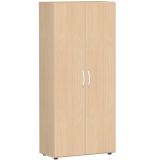 Flügeltürenschrank 5 Ordnerhöhen LIFE | 80 cm breit | Buche Natur Flügeltürenschrank 5 Ordnerhöhen LIFE | 80 cm breit | Buche Natur