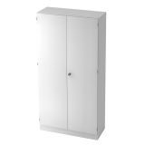 Fl�gelt�renschrank 5OH SOLID | 100 cm breit | Korpus Wei� classic | Front Wei� classic