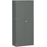 Fl�gelt�renschrank 6 OH STYLE | 100 cm breit | Korpus Graphit | Front Graphit