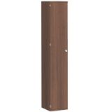 Fl�gelt�renschrank 6 OH STYLE | 40 cm breit | Korpus Nussbaum | Front Nussbaum