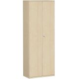 Fl�gelt�renschrank 6 OH STYLE | 80 cm breit | Korpus Ahorn hell | Front Ahorn hell