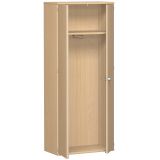 Garderobenschrank 5 OH STYLE | 80 cm breit | Korpus Buche Natur | Front Buche Natur