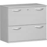 Hängeregisterschrank 2 Ordnerhöhen STYLE | 100 cm breit | Dekor Hellgrau