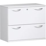 H�ngeregisterschrank 2 Ordnerh�hen STYLE | 100 cm breit | Dekor Wei�