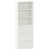 Hängeregisterschrank 6 Ordnerhöhen STYLE | 80 cm breit | Dekor Weiss