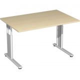 Schreibtisch LIFE | 120 x 80 cm | Ahorn hell