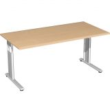 Schreibtisch LIFE | 160 x 80 cm | Buche Natur