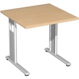 Schreibtisch LIFE | 80 x 80 cm | Buche Natur
