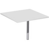 Volleckplatte LIFE 90° | 80 x 80 cm | Hellgrau