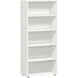 Regal 5 Ordnerh�hen LIFE | 80 cm breit | Wei�