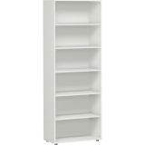 Regal 6 Ordnerh�hen LIFE | 80 cm breit | Wei�