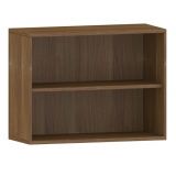 Regal 2 Ordnerhöhen STYLE | 100 cm breit | Nussbaum
