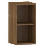 Regal 2 Ordnerhöhen STYLE | 40 cm breit | Nussbaum
