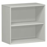 Regal 2 Ordnerhöhen STYLE | 80 cm breit | Hellgrau