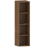 Regal 4 Ordnerhöhen STYLE | 40 cm breit | Nussbaum