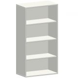 Regal 4 Ordnerh�hen STYLE | 80 cm breit | Wei� 