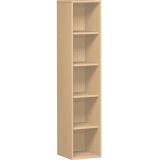 Regal 5 Ordnerhöhen STYLE | 40 cm breit | Buche Natur