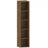 Regal 5 Ordnerhöhen STYLE | 40 cm breit | Nussbaum