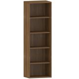 Regal 5 Ordnerhöhen STYLE | 60 cm breit | Nussbaum