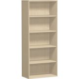 Regal 5 Ordnerhöhen STYLE | 80 cm breit | Ahorn hell