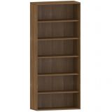 Regal 6 Ordnerhöhen STYLE | 100 cm breit | Nussbaum