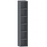 Regal 6 Ordnerh�hen STYLE | 40 cm breit | Graphit