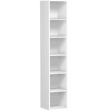 Regal 6 Ordnerh�hen STYLE | 40 cm breit | Wei�