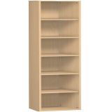 Regal 6 Ordnerh�hen STYLE | 80 cm breit | Buche Natur